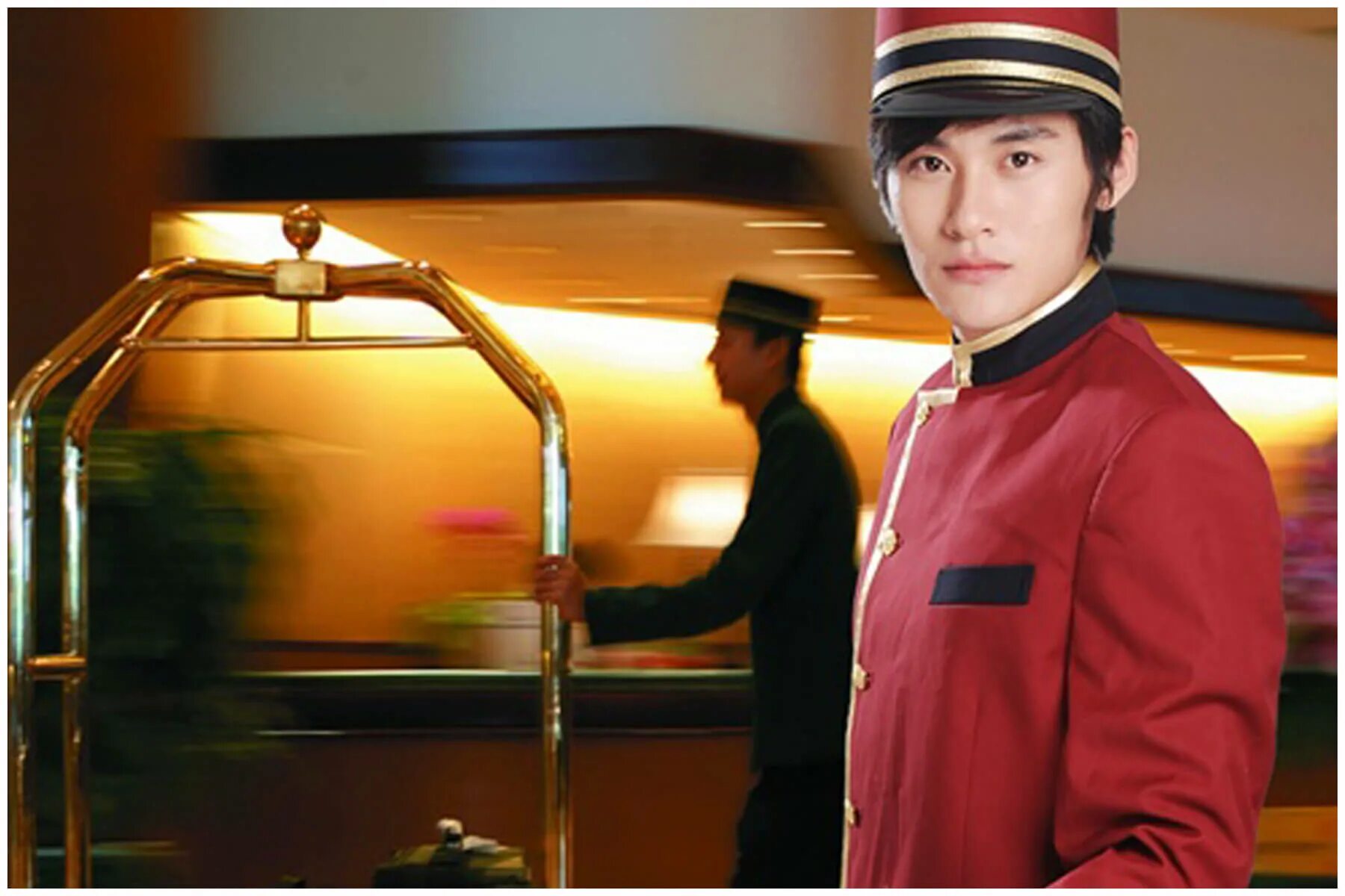 Porter носильщик. Носильщик в аэропорту. Человек который носит багаж. Беллман в гостинице. Подносчик багажа в отеле.