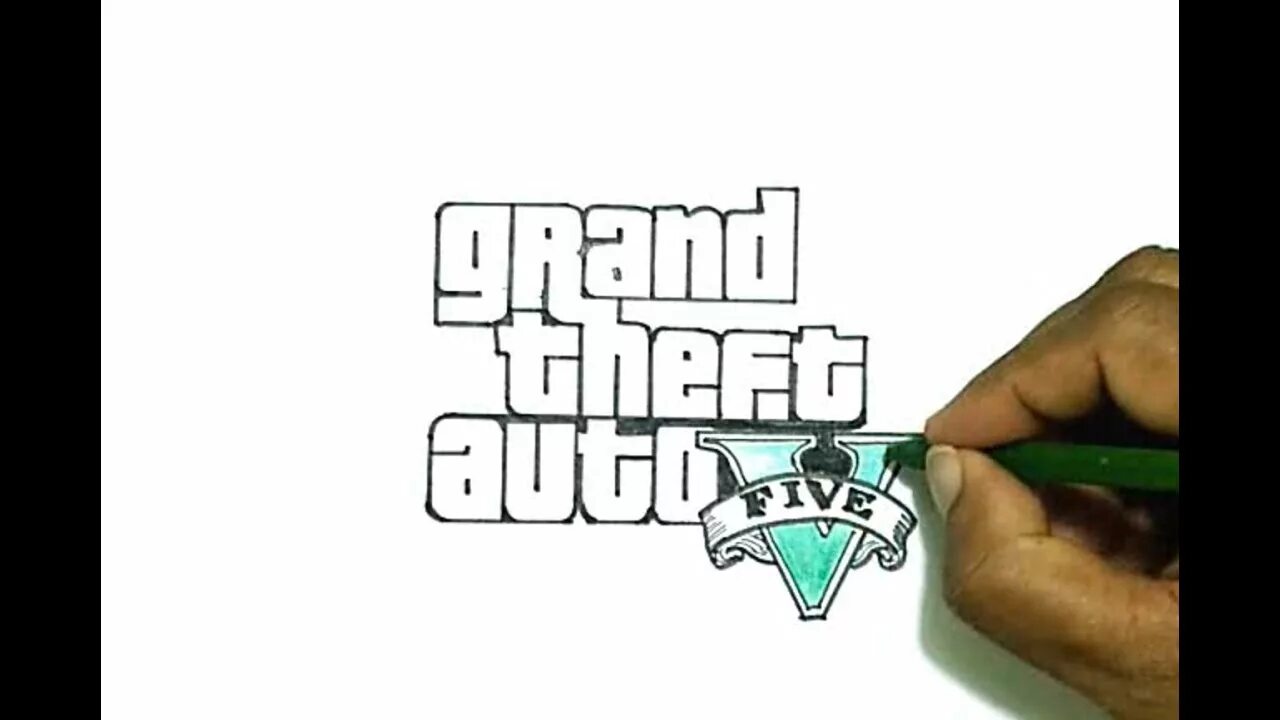 Как сделать свои гта. Рисунки гта 5. gta логотип. рисунок логотип гта 5. рисунок гта лёгкий.
