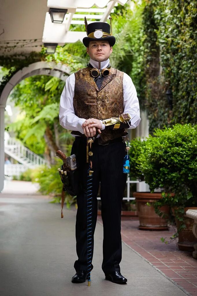 tcc/ Fantasias masculinas, Roupas steampunk, Fantasias