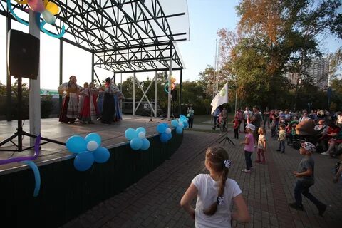 Сцена на пруду