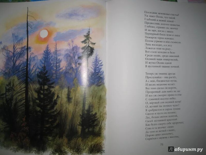 Блок тютчев бунин. Стих левина листопад. тютчев листопад.