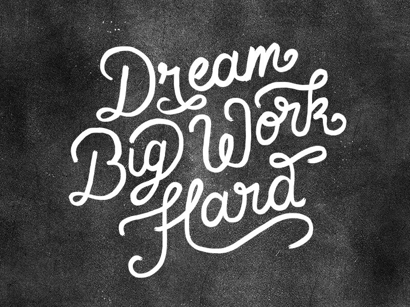 Big working. Дреам биг. work hard dream big обои. big work. work hard dream big wallpaper.