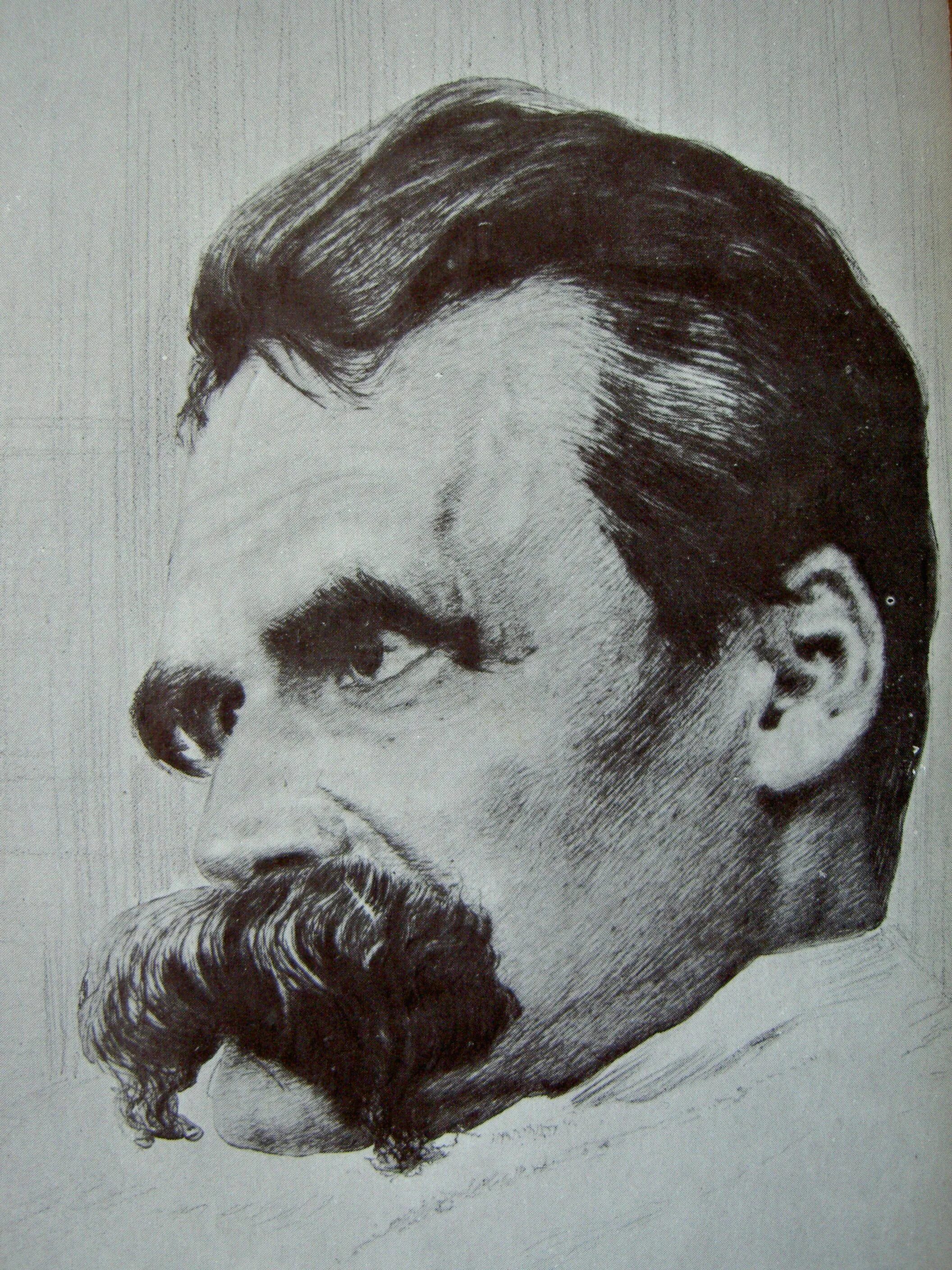 Ницшеанство. Портрет Фридриха Ницше (1899).