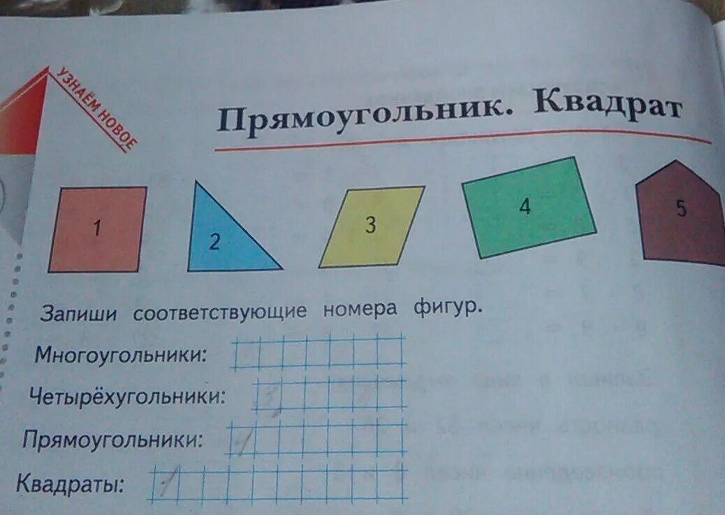 Запиши соответствующие номера фигур. Фигуры с номерами. Запиши соответствующие номера фигур 2. Запиши номера фигур прямоугольники квадраты.