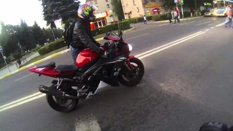Езда на красный