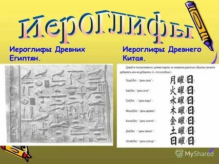 Письмо иероглифами 5 класс