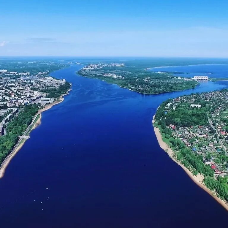 Рыбинск. Город Рыбинск Ярославской области. Красота Рыбинска. Рыбинск лето с высоты.