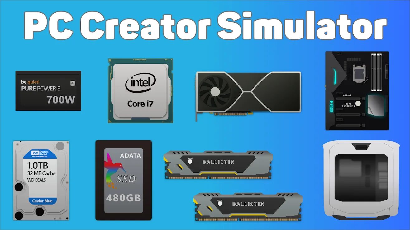 Pc creator симулятор. Pc creator. pc creator simulator. ps creator симулятор. симулятор сборки пк на андроид.