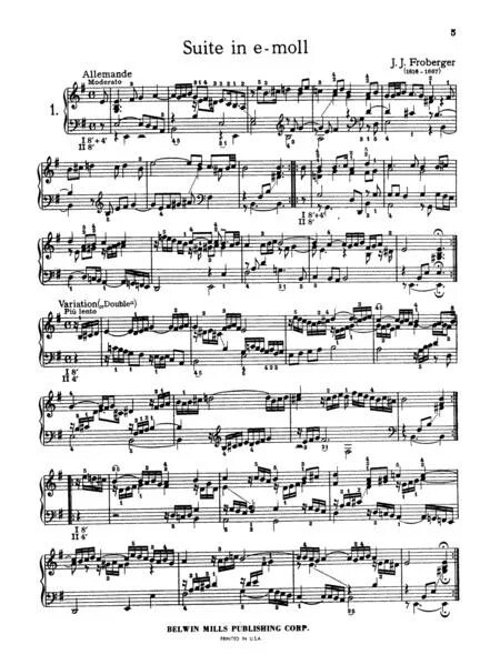 Французская сюита ноты. Иоганн Якоб Фробергер (1616-1667). Сюита Фробергер Ноты. Иоганн Фробергер Ноты для фортепиано. Сюита Аллеманда.