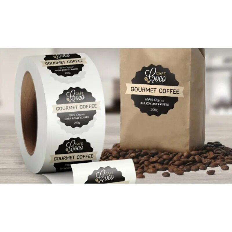 Label for as. Упаковка для кофейни. печать наклеек для упаковки. стикеры на упаковку. sticker label.