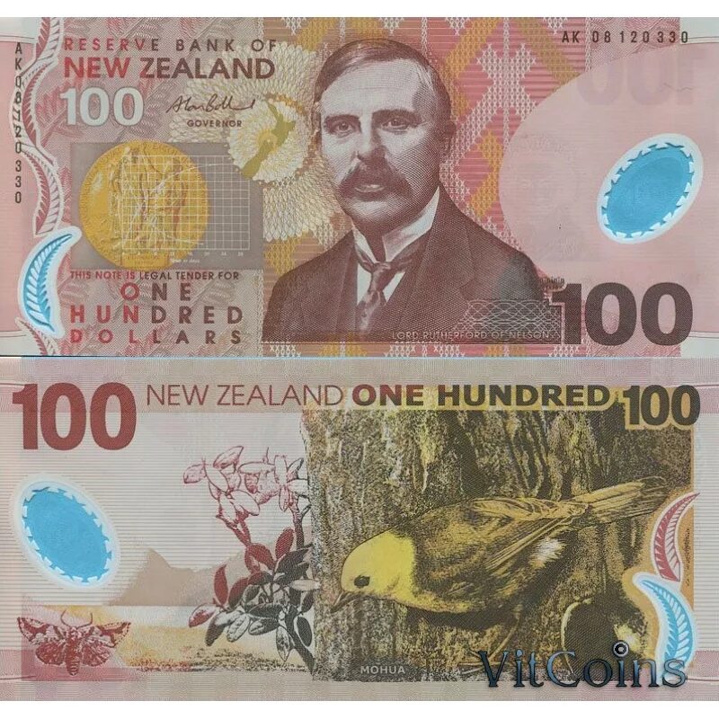 Доллар новая зеландия. Купюра 100 новозеландских долларов. Банкнота новозеландский доллар. Новозеландский доллар reg.HJS.