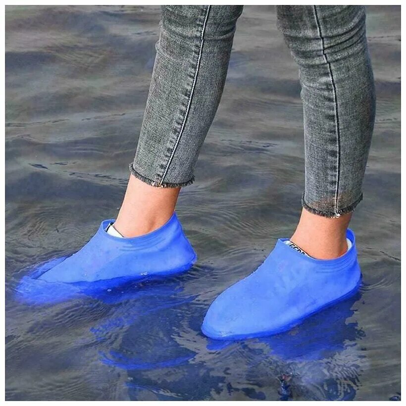 Waterproof Silicone Shoe Cover. Силиконовые бахилы. Резиновые бахилы. Бахилы многоразовые. Защита обуви купить