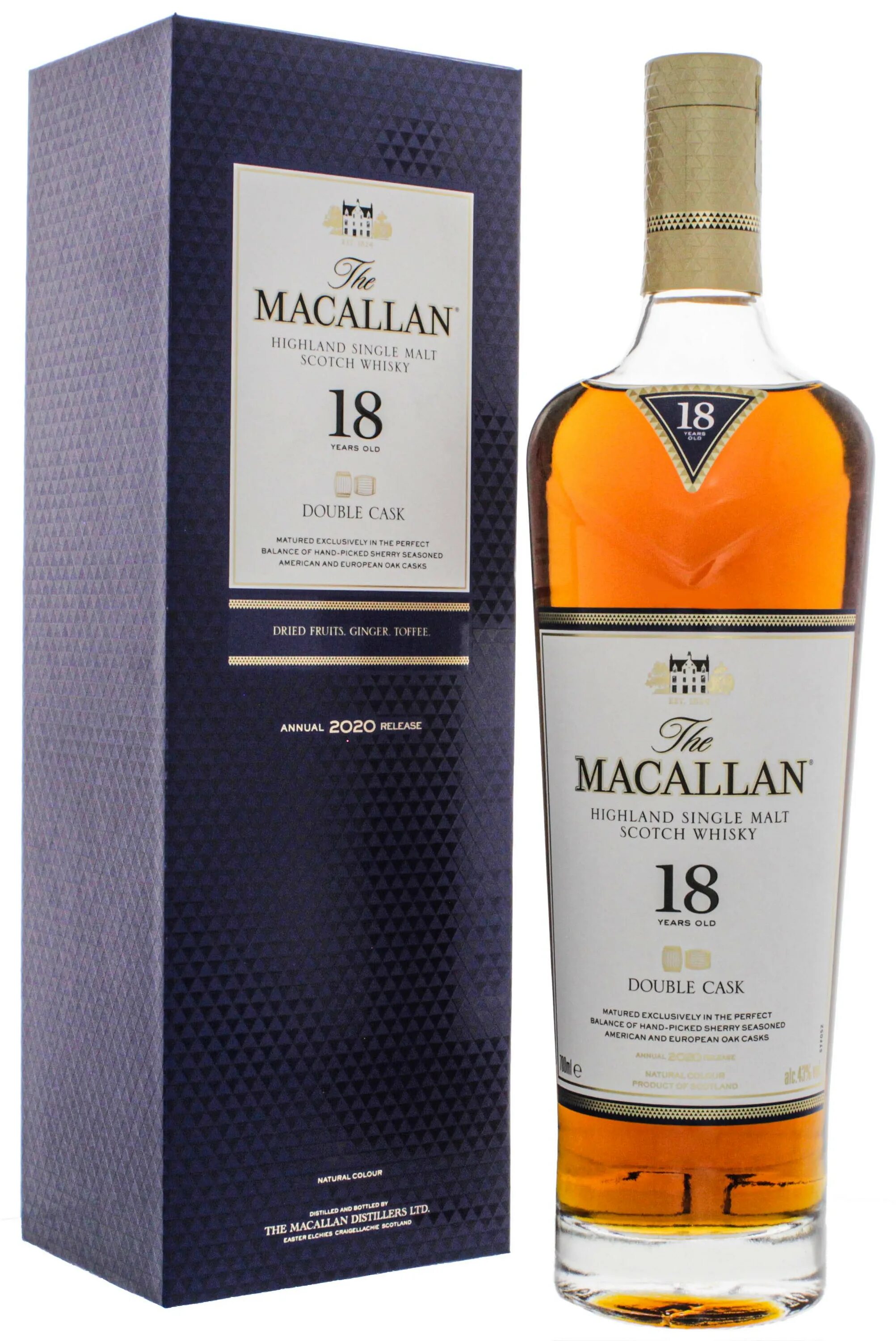 12 сингл молт. Macallan 18 Double Cask 0.7. Виски Macallan Double Cask 18 years old 0.7 л в коробке. Виски Macallan 18. Виски the Macallan Double.