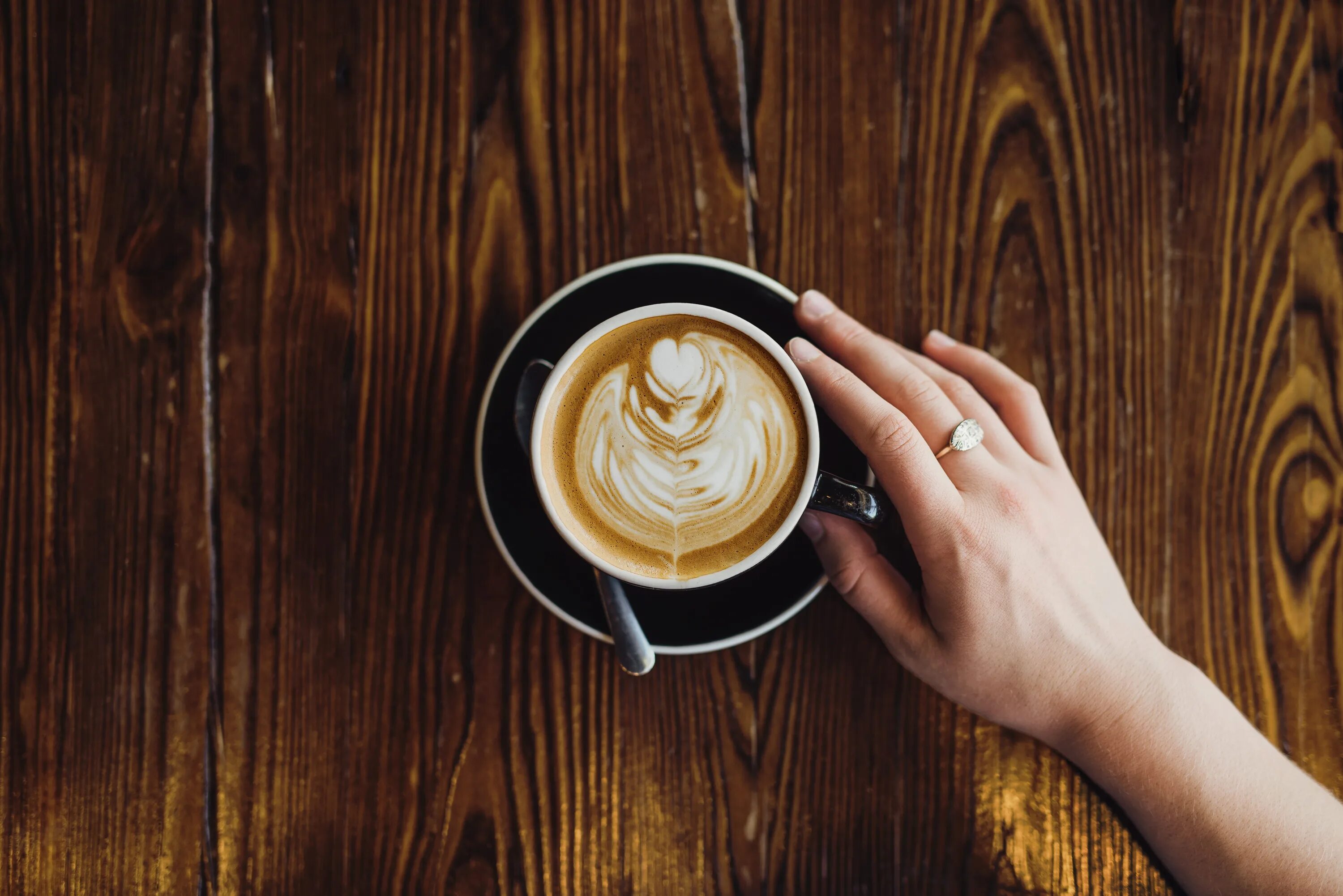 Under coffee