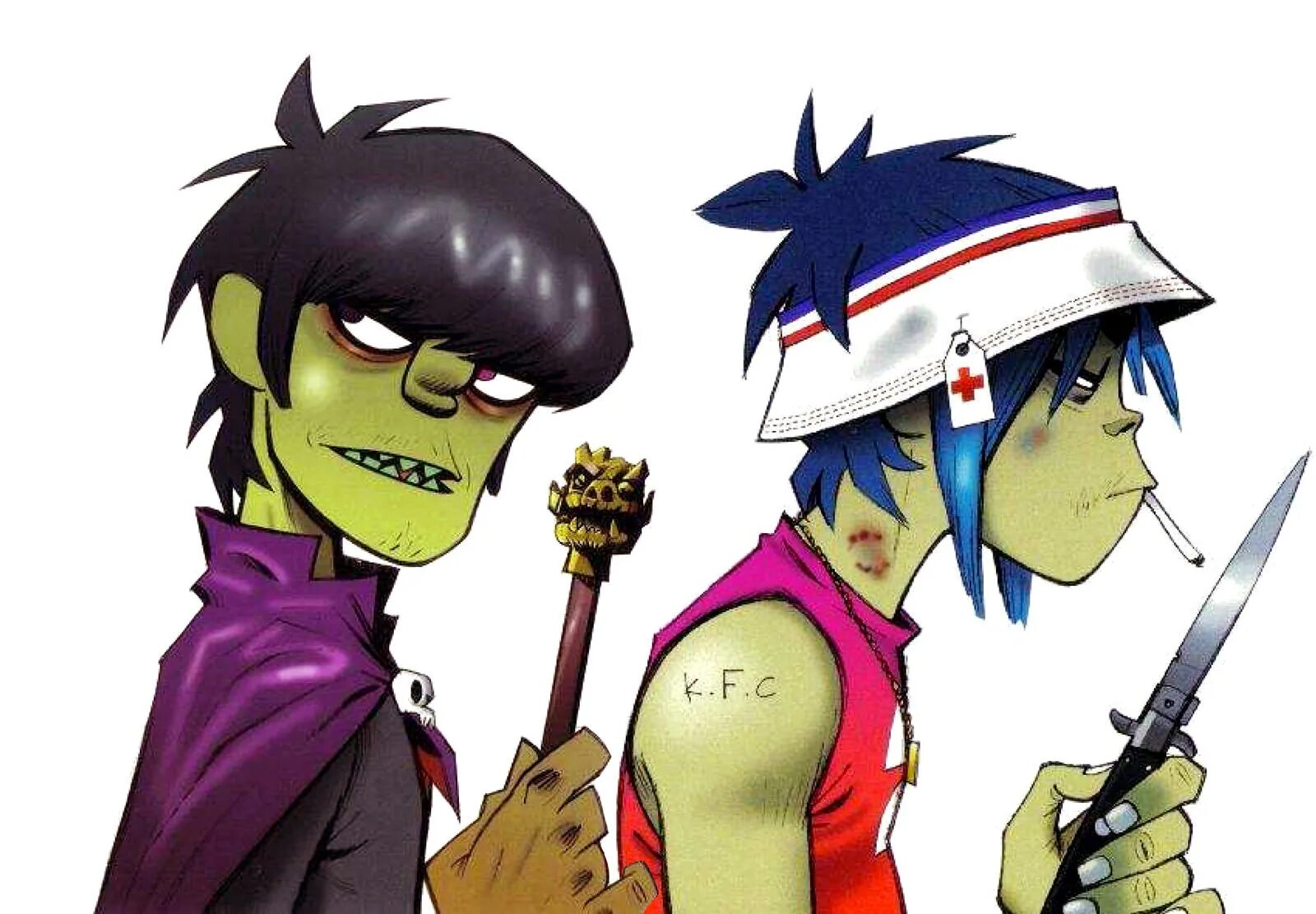 Гориллаз Мердок и 2d. Gorillaz 2d x Murdoc. Ганнибал гориллаз. Мёрдок Никкалс и 2d. Gorillaz i am happy