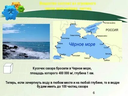 Протяженность черного моря в километрах