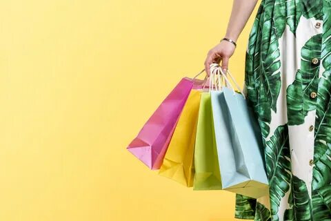 Shopping bags are