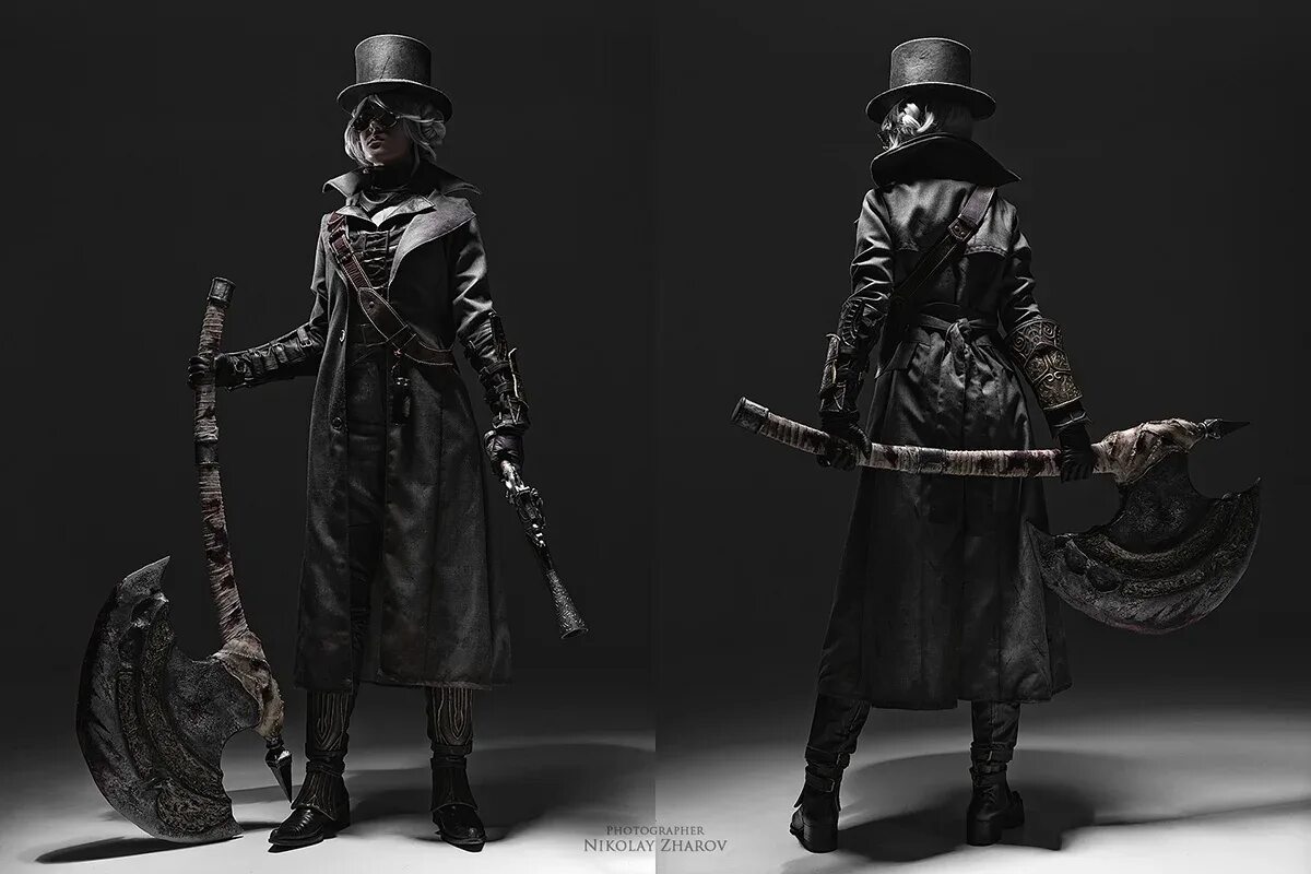 Сет охотника. Bloodborne отец гаскойн косплей. охотник из bloodborne. плащ охотника бладборн. bloodborne охотник гаскойн.