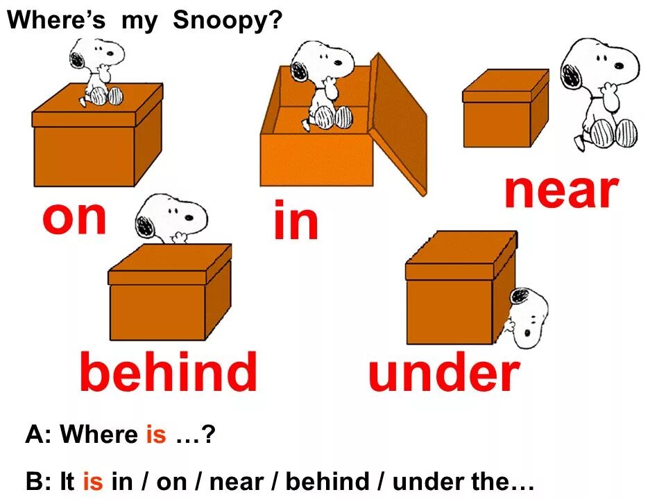 Answer preposition