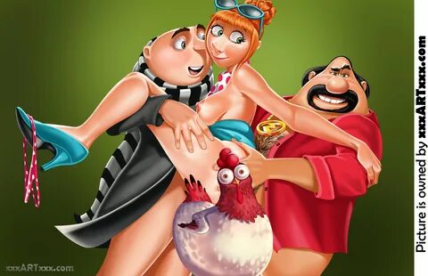 Despicable Me Double Penetration Censored By Rzhevskii.