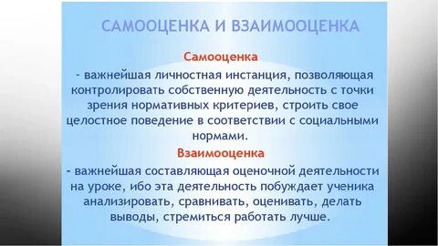 Самооценка выполнения обязанностей