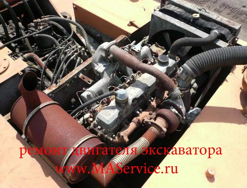 Как снять двигатель с экскаватора Yevraziya Forklift, car service, auto repair, Kaluga, Grabtsevskoye Highway, 8А