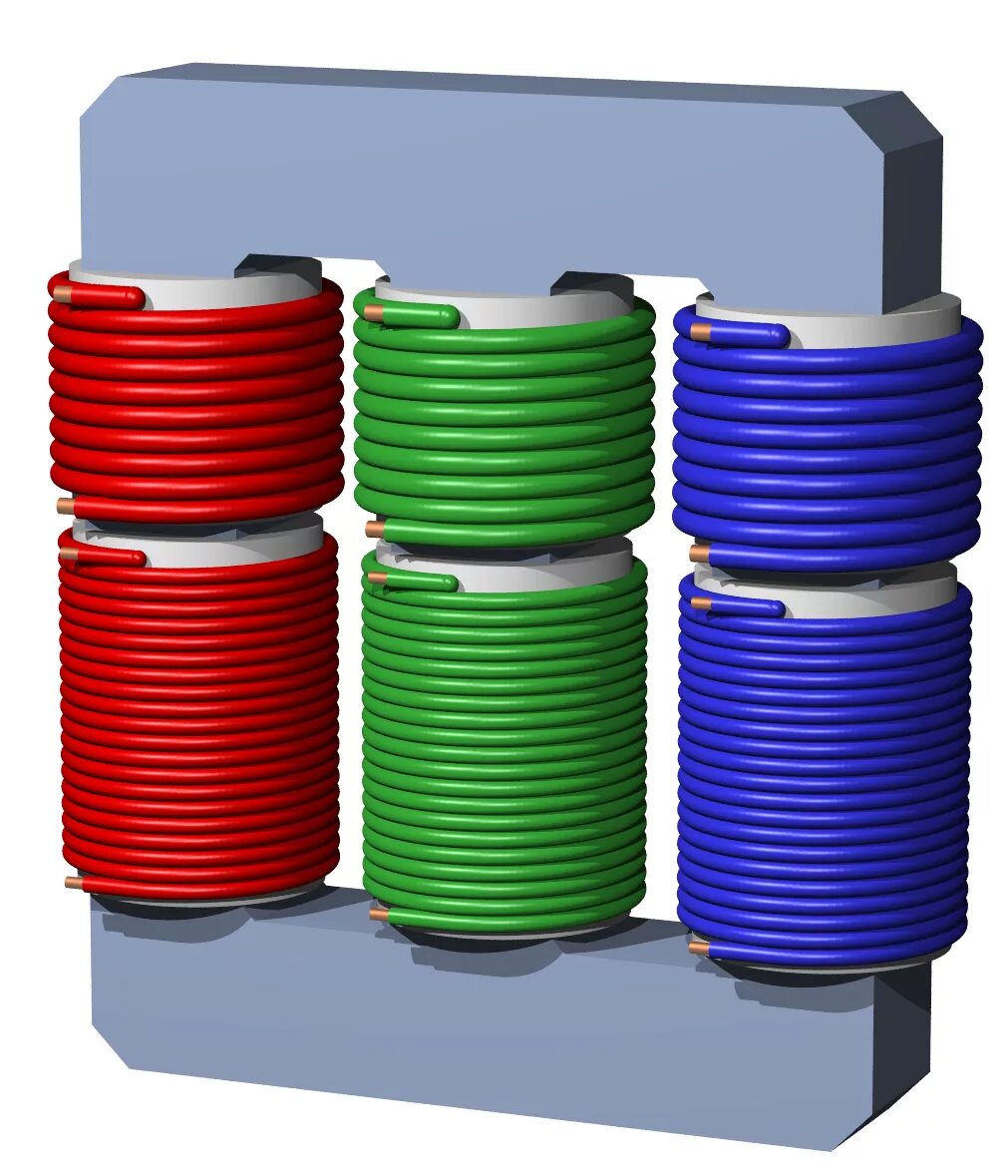 Трансформатор. Трехфазный трансформатор. Многофазный трансформатор. Трансформатор с тремя магнитопроводами. 3 фазный трансформатор