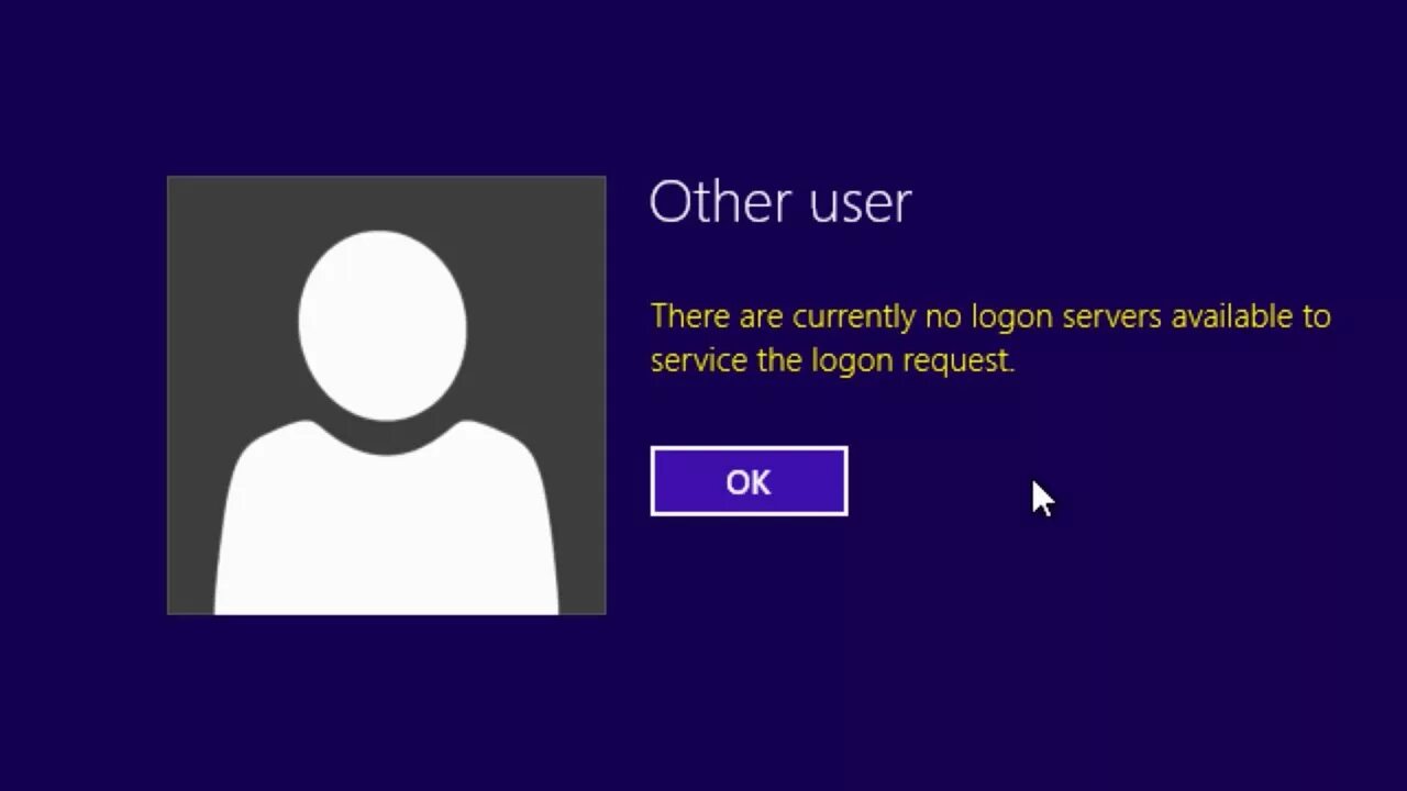 There are currently no Logon Servers available to service the Logon request. Сервер отсутствует. There is currently. Your password is Incorrect. Please try again. Waiting for an available server retrying