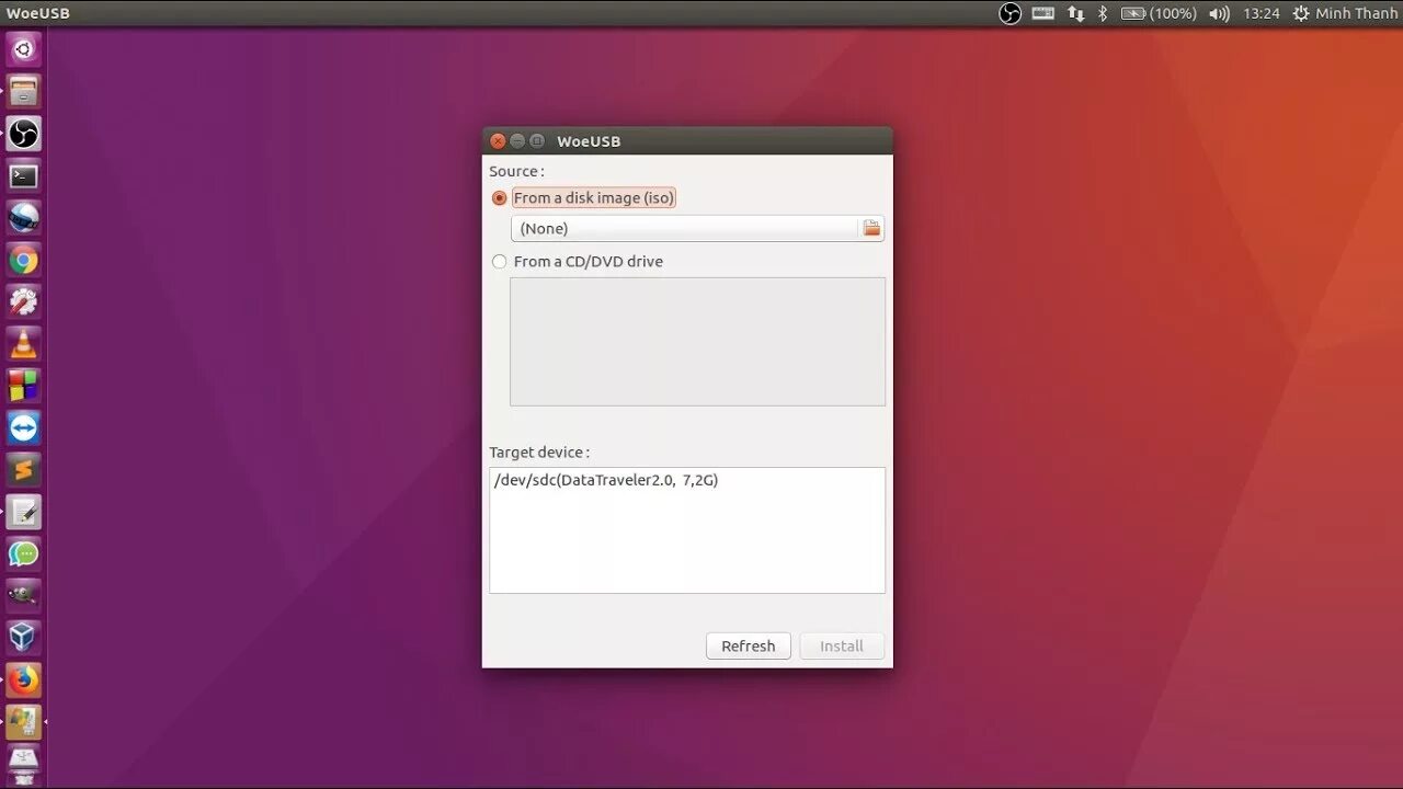Woeusb ubuntu. Woeusb. winusb.