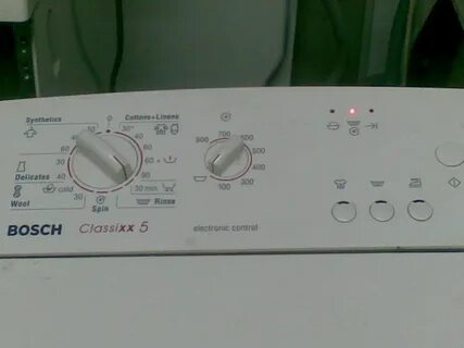 Ошибка стиральной машины бош классик 5