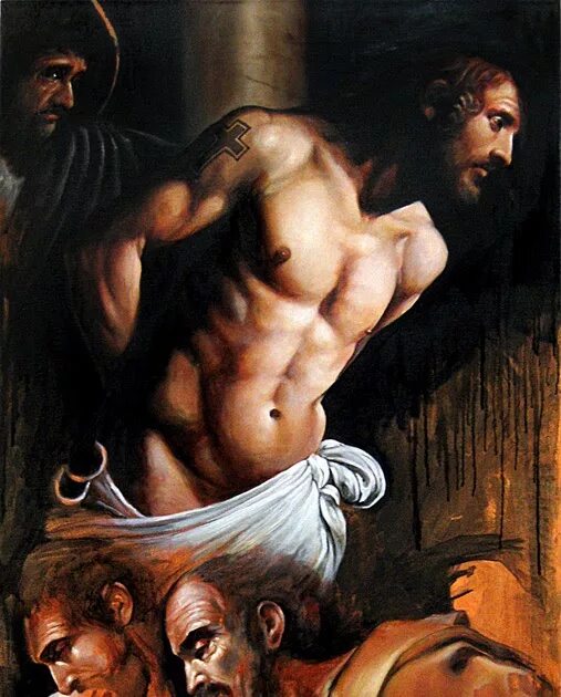 Микеланджело меризи да караваджо – юпитер, нептун и плутон. Микеланджело меризи да караваджо – юпитер, нептун и плутон. Караваджо юпитер, нептун и плутон. Фреска караваджо юпитер нептун и плутон. Плутон караваджо.