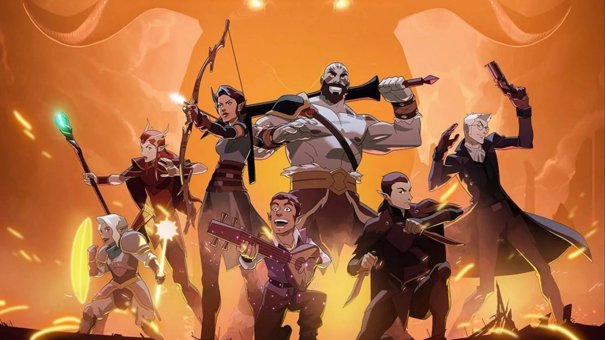 Легенда о вокс машине 2. Легенда о вокс машине 2. Легенда о вокс машине 2. Легенда о вокс машине 2. Легенда о vox machina постер.