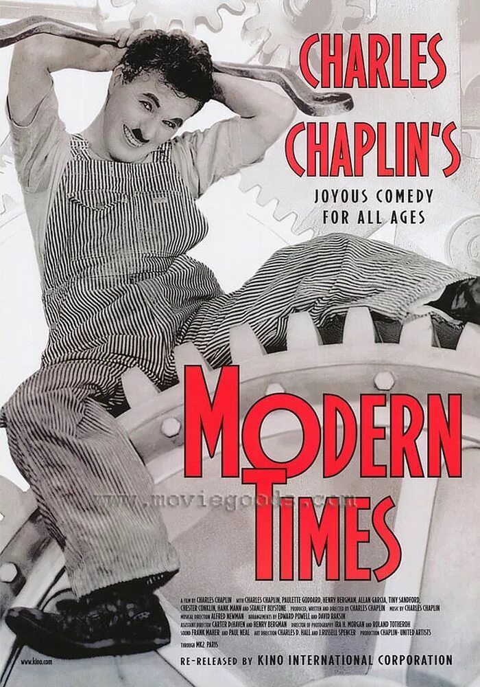 Modern movies. Чарли Чаплин Модерн Таймс. Modern times 1936. Новые времена 1936 Постер. Новые времена.