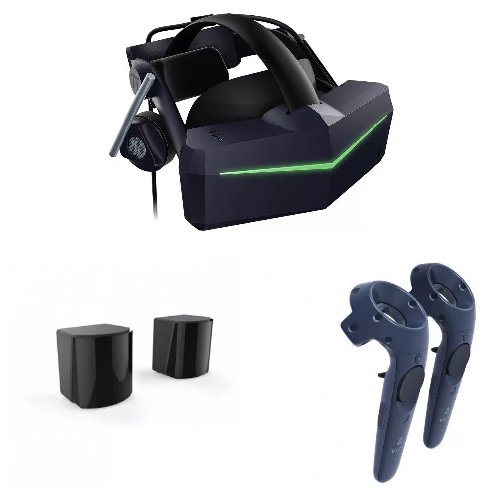 Виртуальные очки с джойстиком цена. Pimax 8k VR. Комплект Pimax 8k x. VR шлем Pimax. ВР очки HTC Vive.