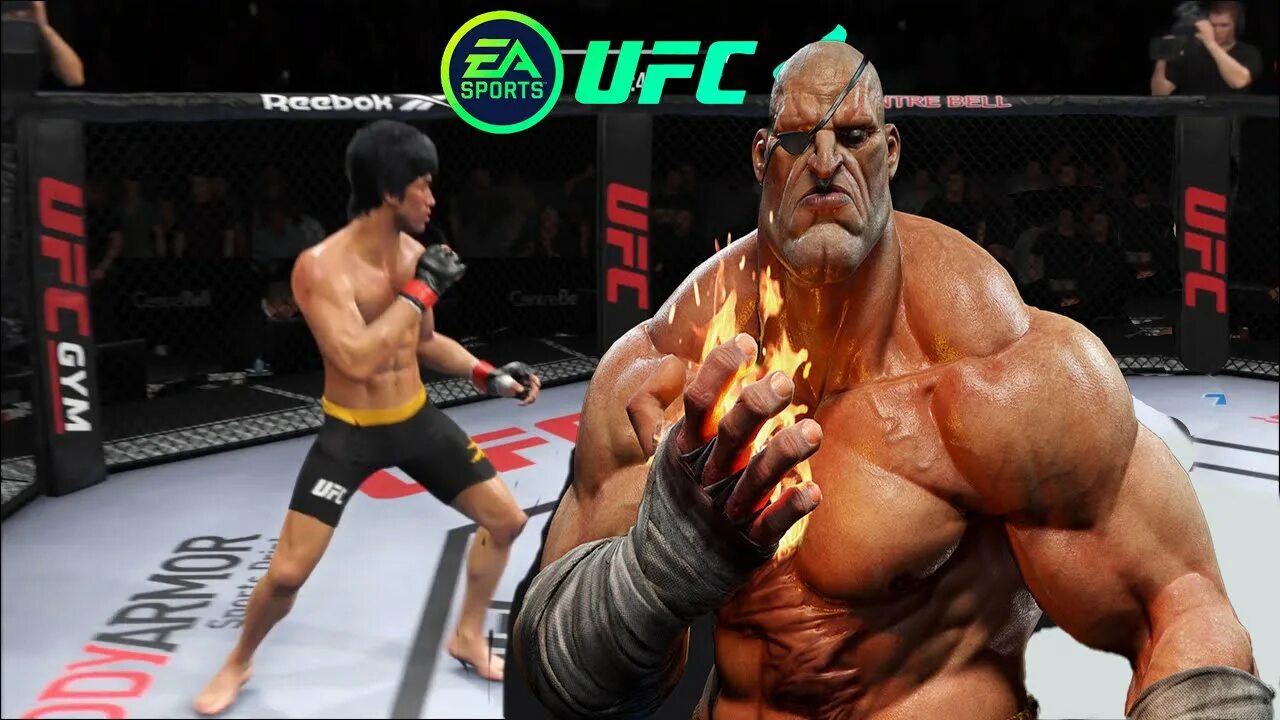 Брюс стар. Bruce Lee UFC 4. Sagat ufc4 Bruce Lee vs Sagat.