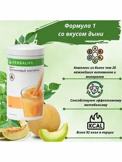 Протеиновый коктейль дыня гербалайф