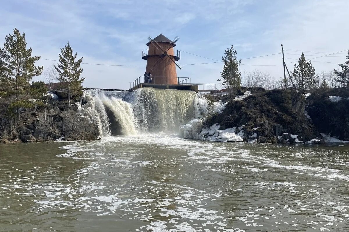 Karpysak Waterfall, waterfall, Novosibirsk Region, Toguchinskiy rayon - Yandex M