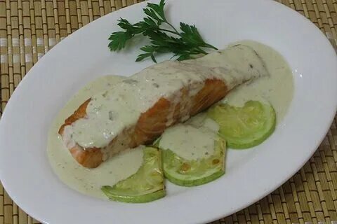 Сливочный соус для форели