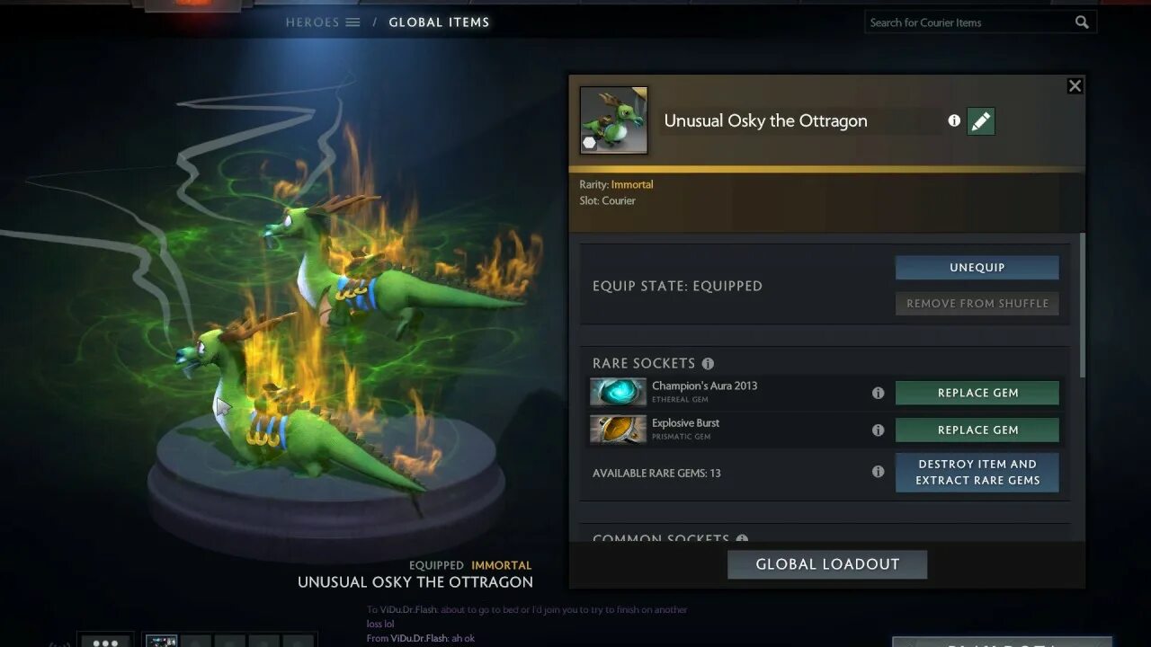 Global items