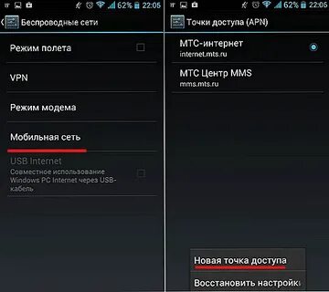 Новая сеть телефонов