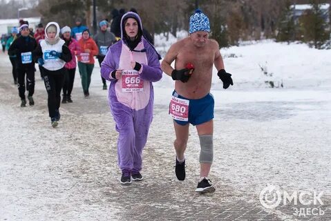 Рождественский марафон омск