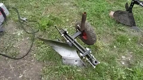 Регулируем плуг на мотоблоке