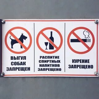 Запрет употребления