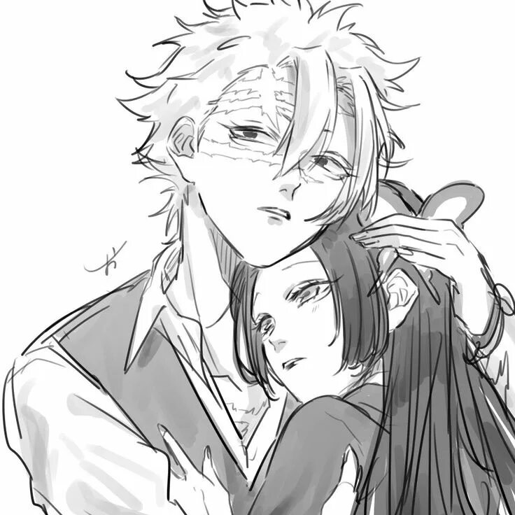 Игуро томиока санеми. Санеми и томиока. Шинадзугава и незуко. Шип giyuu x sanemi. Фф гию и санеми.