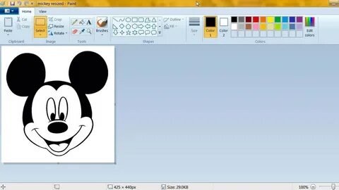 Картинки в paint