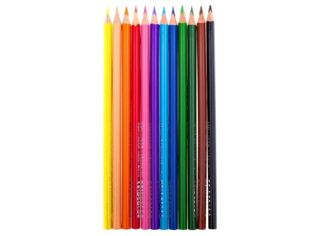 Koh-i-Noor Triocolor. Koh-i-Noor карандаши цветные Triocolor, 12 цветов. Koh i Noor карандаши 12 шт. Карандаши цветные Triocolor 12.