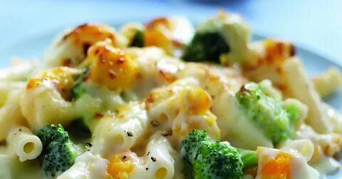 Макароны с яйцом и сыром