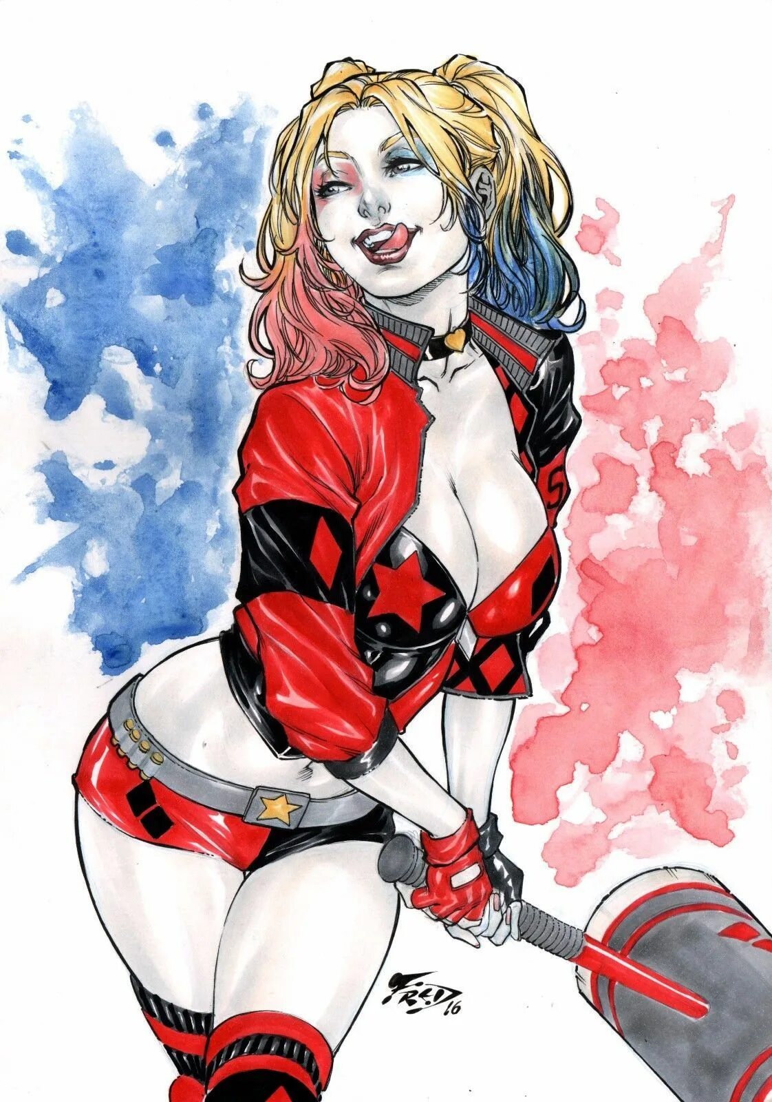 DC Харли Квинн. Харли Квинн DC Comics. DC Харли Квинн арт. Harley Quinn комикс.