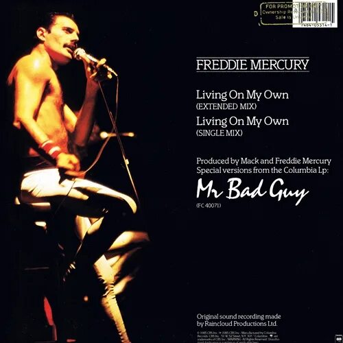 Слушать living on my own. Фредди меркьюри living on my own. freddie mercury living on my own обложка. living on my own фредди меркьюри 1985. freddie mercury - living on my own текст.