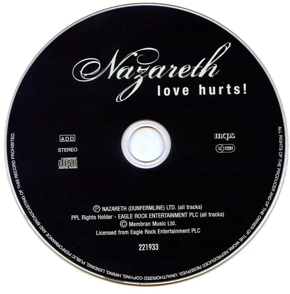Love hurts текст. Nazareth Love hurts 1975. Назарет лав Хартс. Nazareth - Love hurts (1976). Nazareth Love hurts обложка.